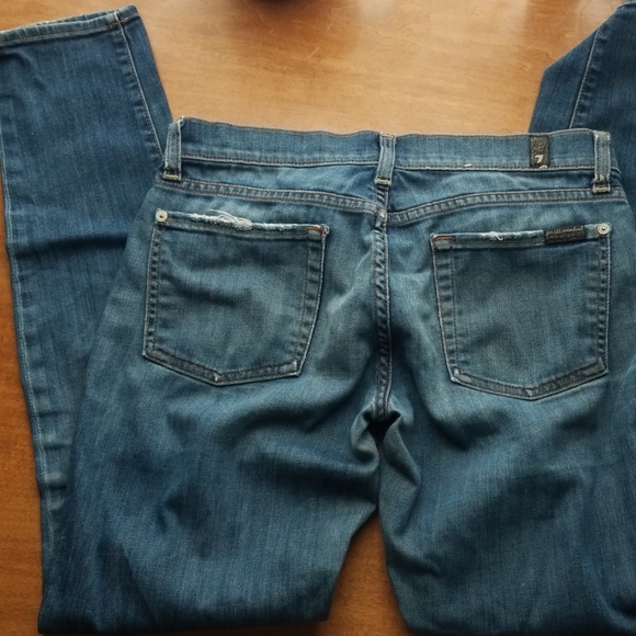 7 for all mankind the skinny jeans 26 - Picture 7 of 8